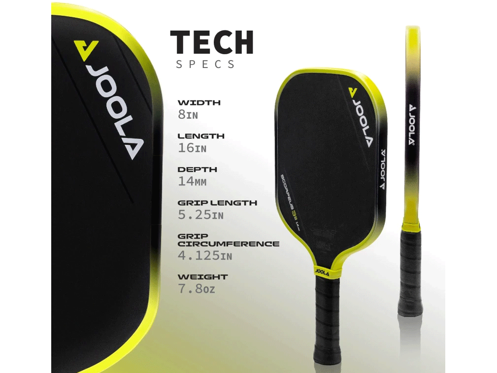 Vợt Pickleball Joola Anna Bright Scorpeus 3S 14mm