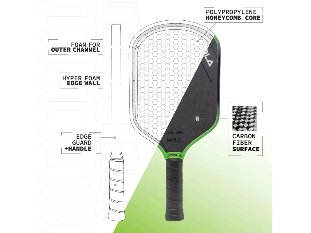 Vợt Pickleball Joola Ben Johns Hyperion 3S 16mm