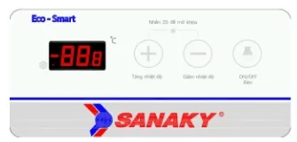 Bảng điều khiển của tủ đông Sanaky Inverter VH-3899K3B