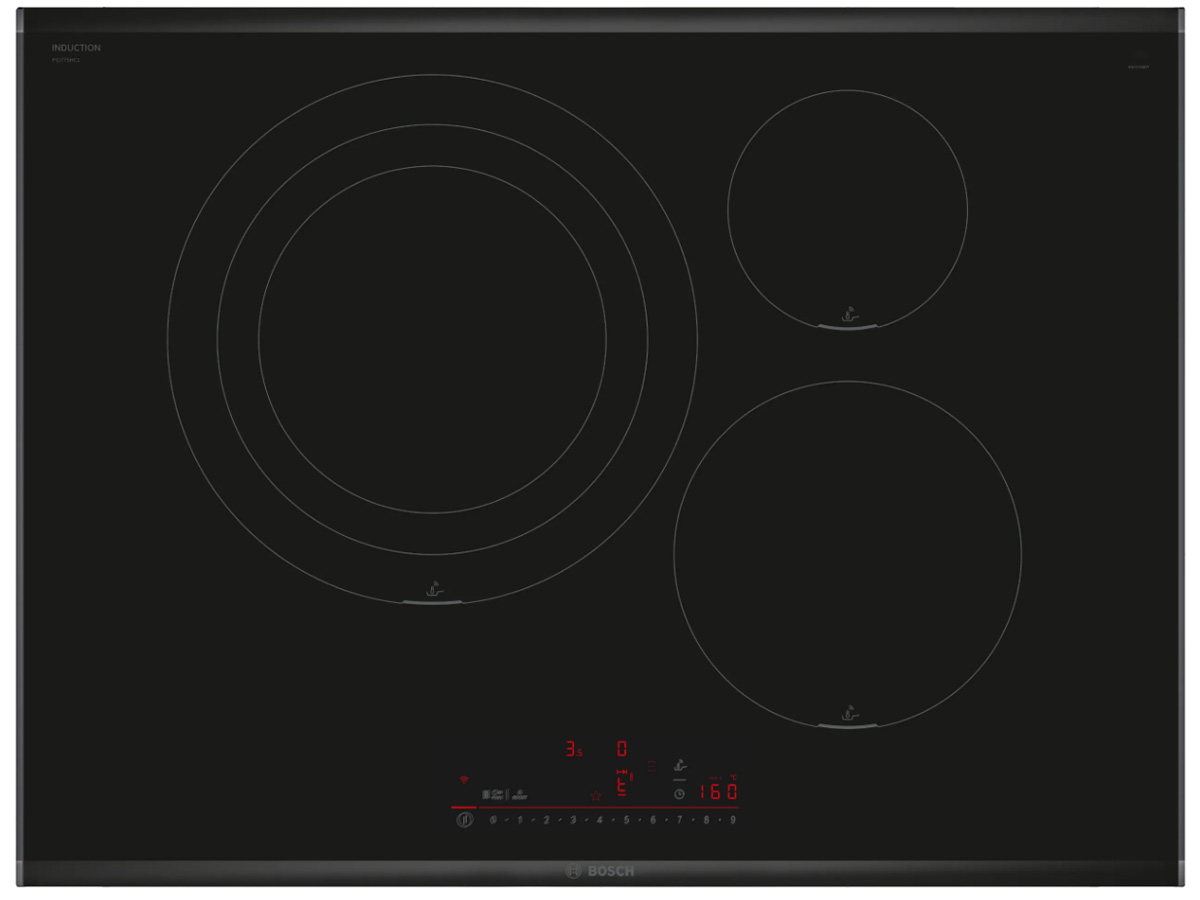 Bếp từ 3 vùng nấu Bosch PID775HC1E series 8