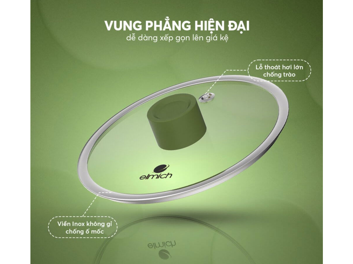 Nồi phủ sứ Elmich  