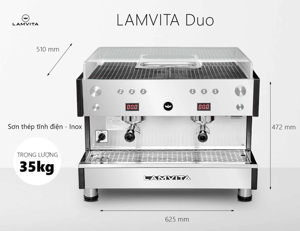 Máy pha cà phê bán tự động Lamvita