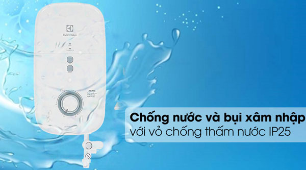 Electrolux EWE451KX-DWB2 có phần vỏ được làm từ chất liệu nhựa cao cấp, bền bỉ