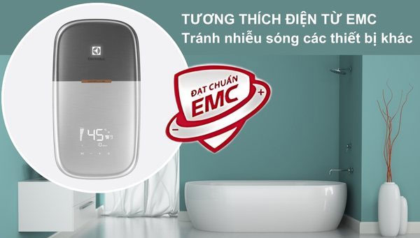 máy nước nóng Electrolux EWE451MB-DST2 có khả năng tương thích điện từ EMC