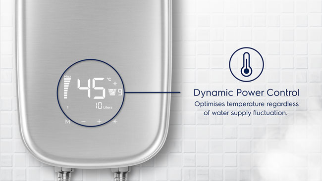 Máy nước nóng Electrolux EWE451MB-DST2 ứng dụng công nghệ Dyamic Power Control