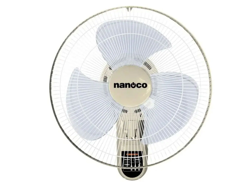 Quạt treo tường Nanoco NWF1612RC-BE