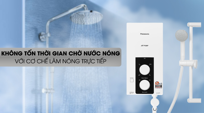 Máy nước nóng trực tiếp Panasonic làm nóng nhanh