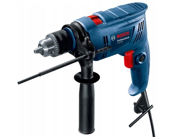 Máy khoan động lực 600W Bosch GSB 600 Set 100 món - 06011A03K1