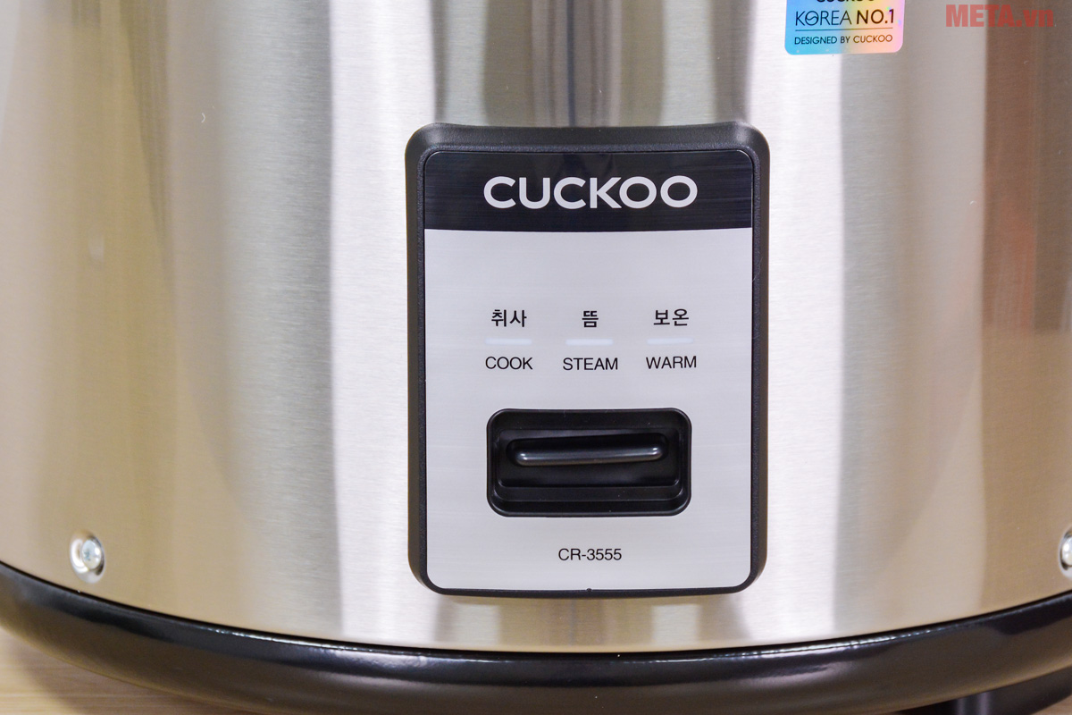 Bảng điều khiển nồi cơm điện Cuckoo CR-3555