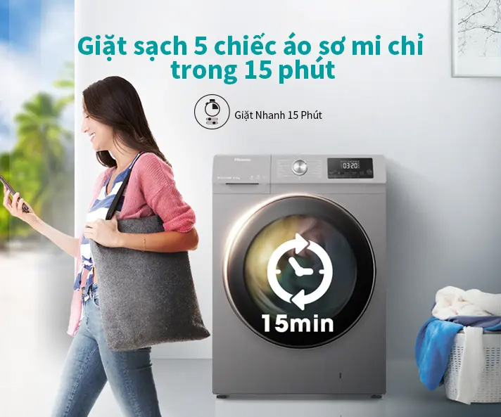 Máy giặt Hisense WFQA1043BT