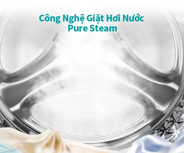 Máy giặt Hisense cửa ngang WFQA1043BT 10.5kg