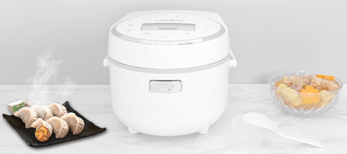 Nồi cơm điện Cuckoo CR-0810F giúp bạn chế biến nhiều món ăn