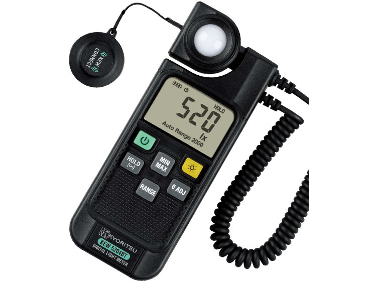 Thiết bị đo cường độ ánh sáng Kyoritsu 5204BT