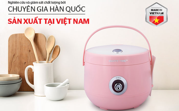 Hình ảnh nồi cơm điện 1,8L Happy Time HTD8521P