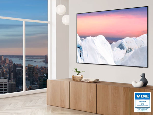 Tivi Samsung 4K 85 inch QA85Q70CAKXXV có chế độ bảo vệ mắt 