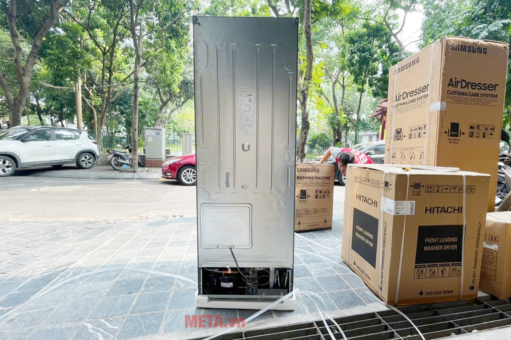 Mặt sau tủ lạnh LG Inverter 335 lít GN-M332PS