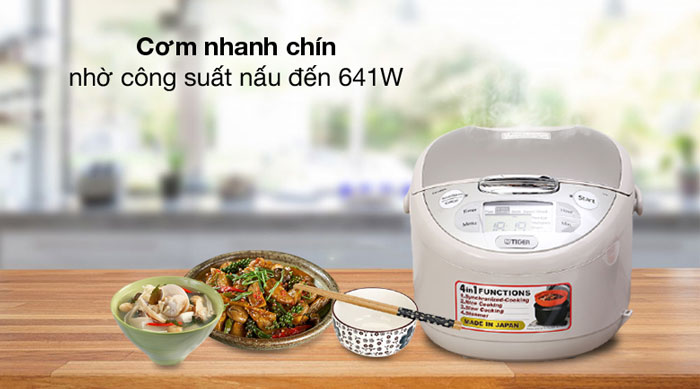 Tiger JAX-S10W hoạt động với công suất 641W