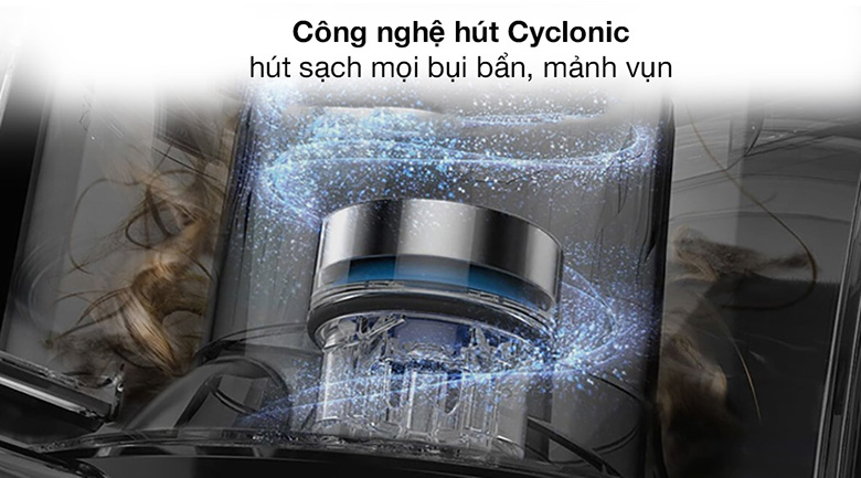 Máy hút bụi gia đình Electrolux Z1220 ứng dụng công nghệ Cyclonic