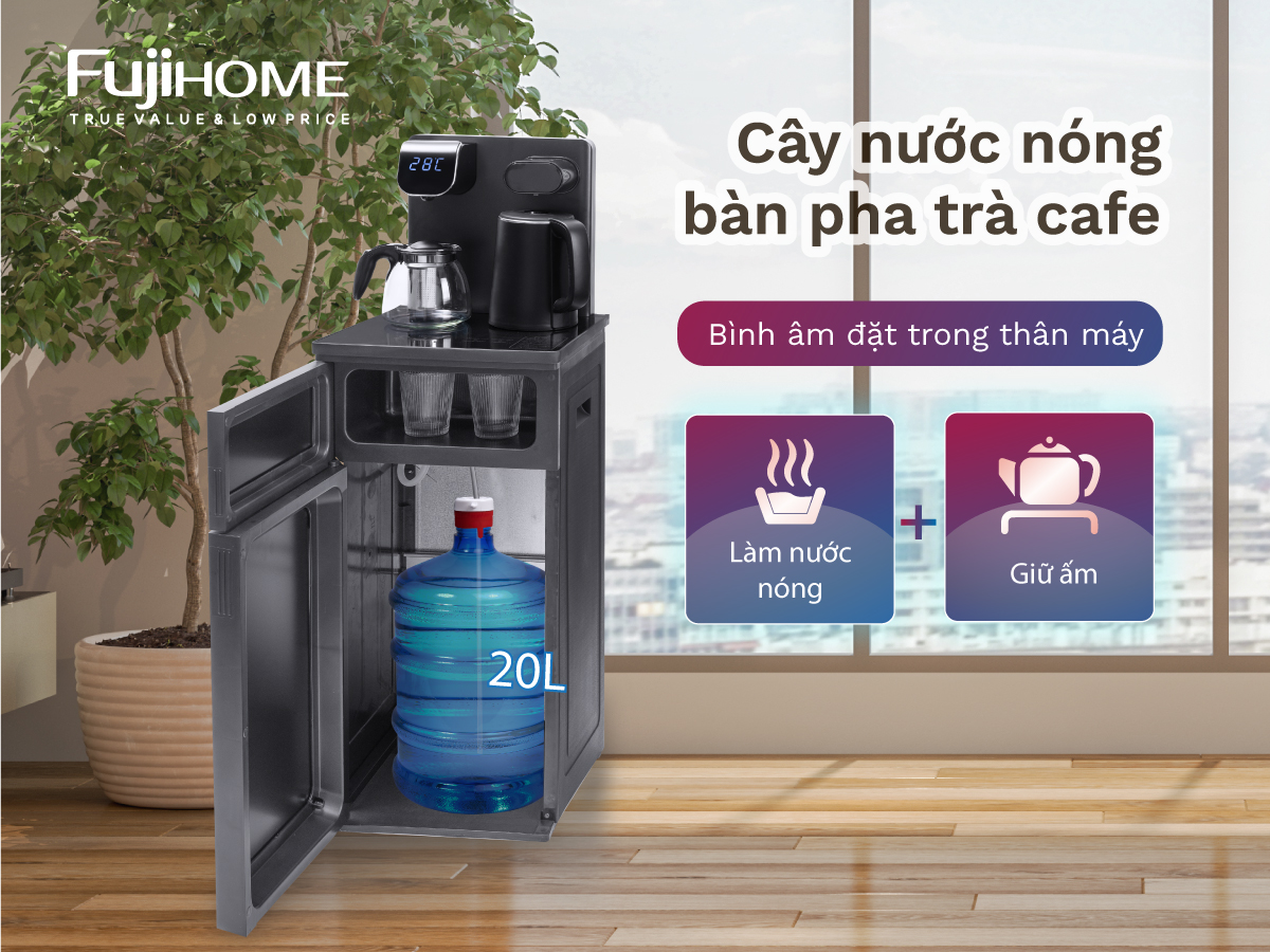 Fujihome TB110E-H thiết kế bình nước âm tủ độ thẩm mỹ cao