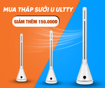 Mua tháp sưởi Ultty SKJ-CR018HM giảm thêm 150.000đ Mua tháp sưởi Ultty SKJ-CR018HM giảm thêm 150.000đ