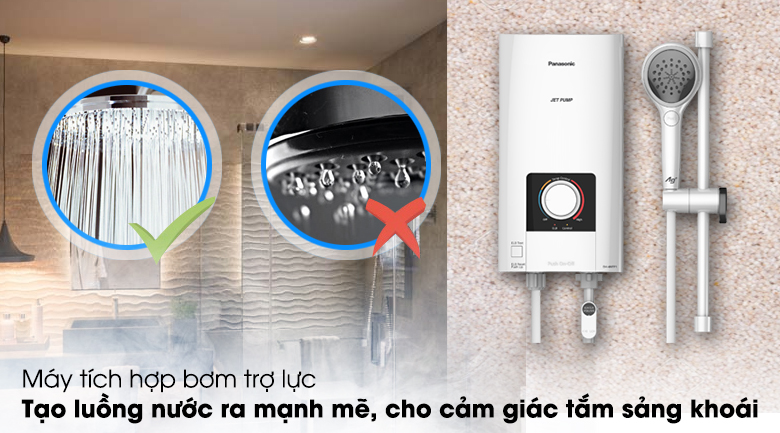 Máy nước nóng có bơm trợ lực