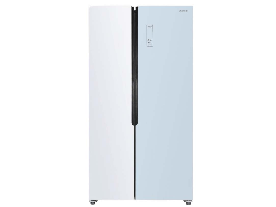 Tủ lạnh Side by side Bespoke Inverter 442 lít Coex RS-4005MGWB (Mặt gương trắng xanh)