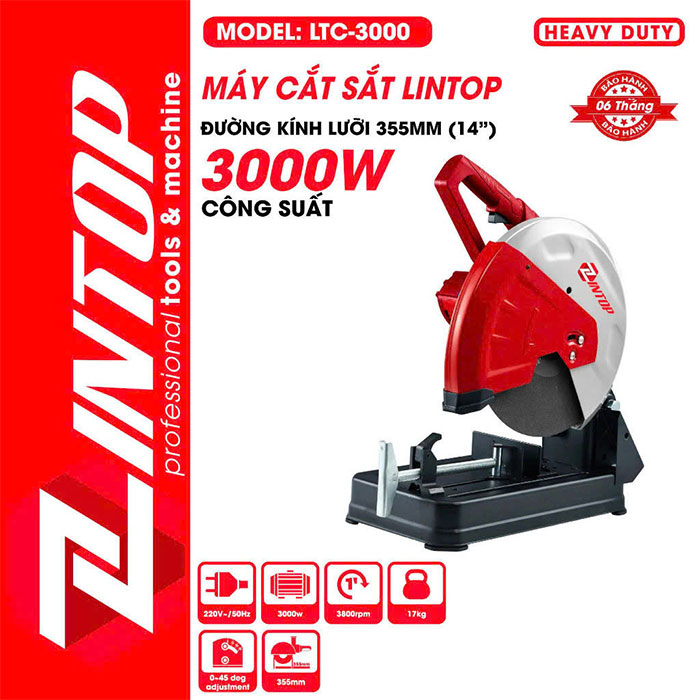 Máy cắt sắt Lintop LTC-3000 