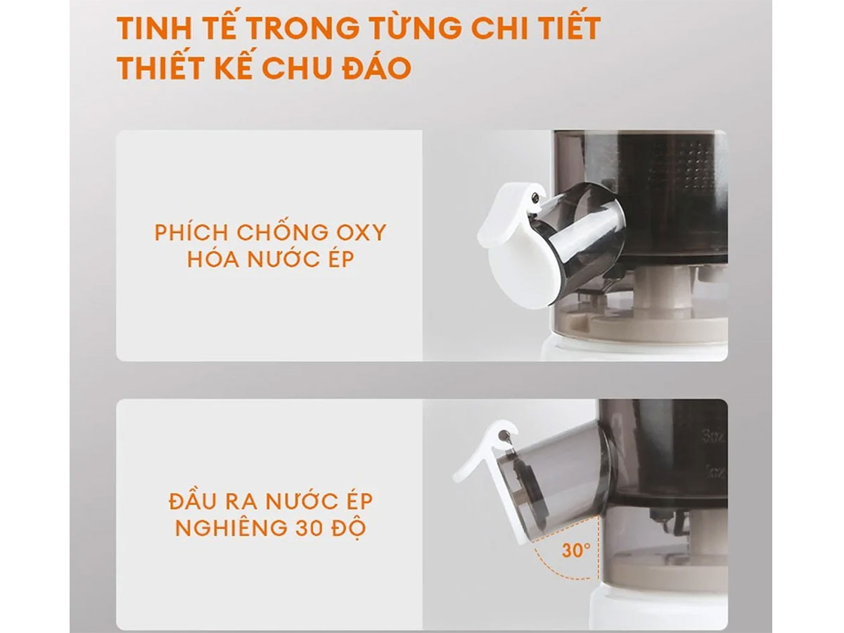 Máy ép chậm Gaabor  