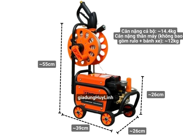 Máy xịt rửa xe 