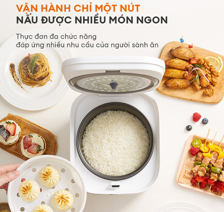 Nồi cơm điện thông minh Gaabor GR-S25D 1L