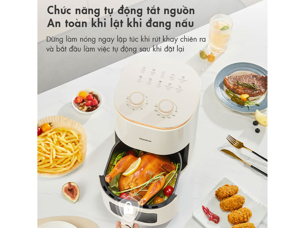 Nồi chiên không dầu Gaabor  