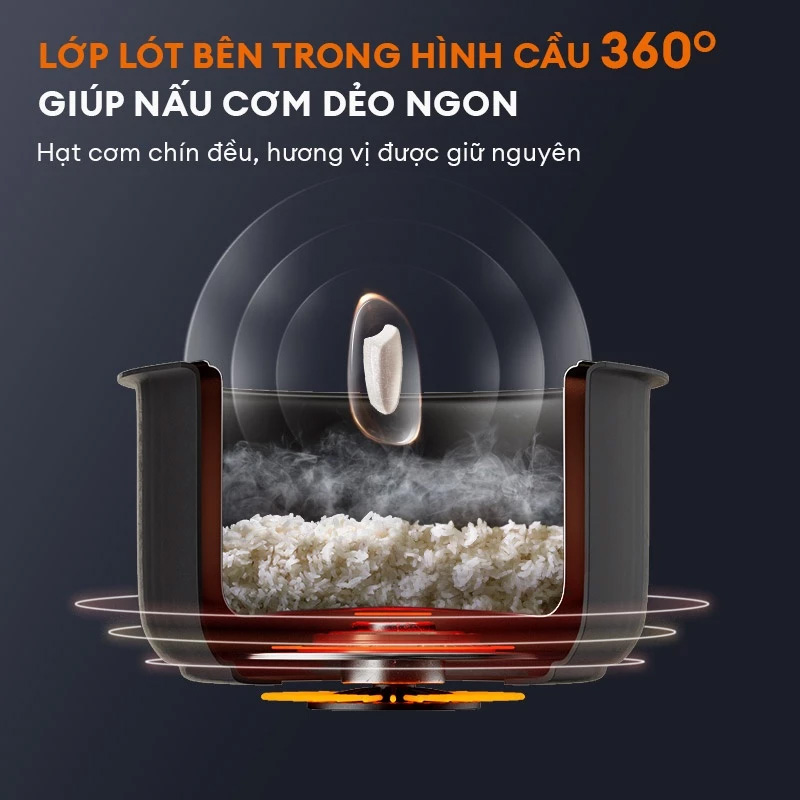 Nồi cơm điện thông minh Gaabor GR-S50D