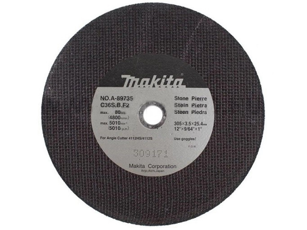 Đá cắt Makita A-89735 (305mm x 3.5mm x 25.4mm)