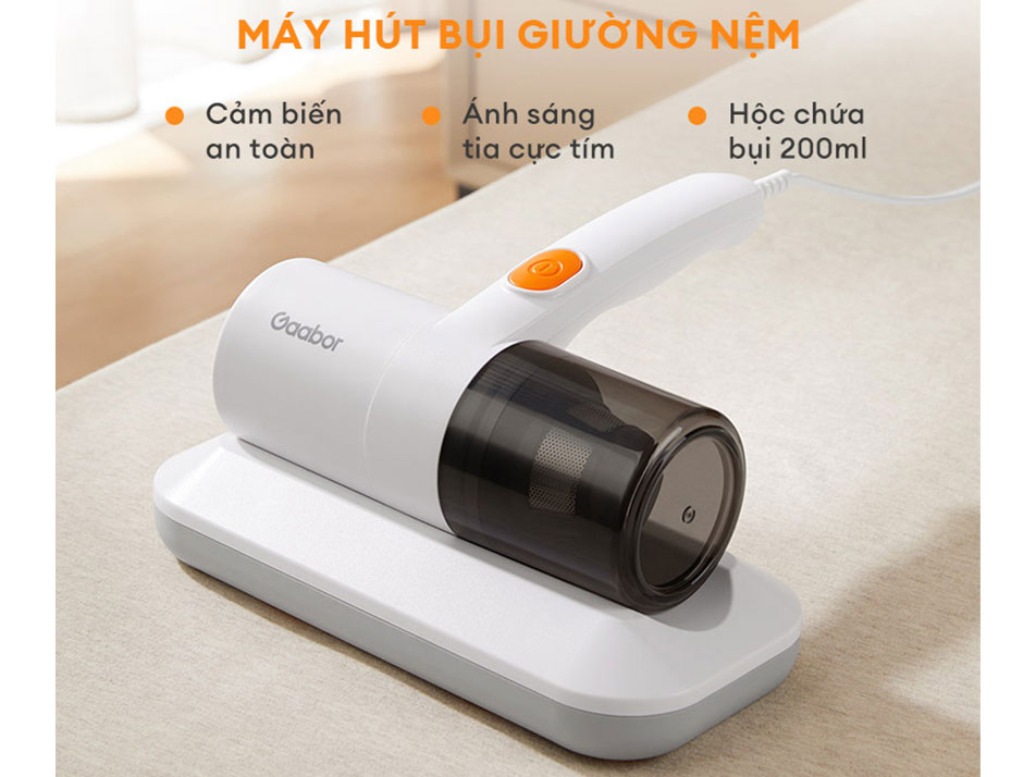 Máy hút bụi giường nệm Gaabor VCD10M-WH02A