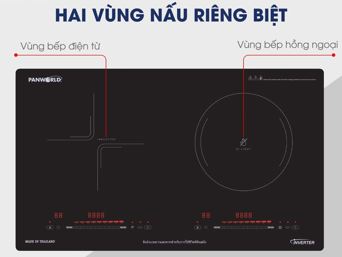 Bếp từ hồng ngoại Panworld PW-1983