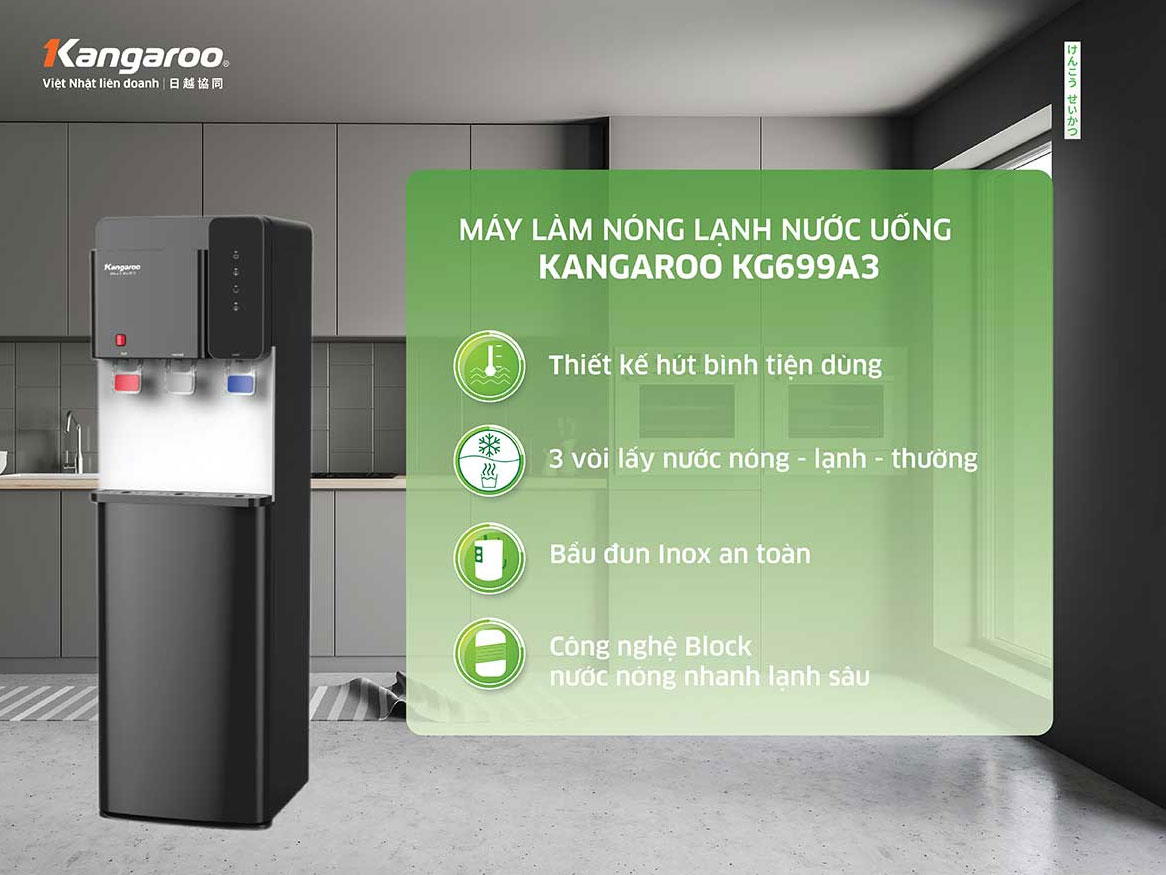 Cây nước nóng lạnh KG699A3