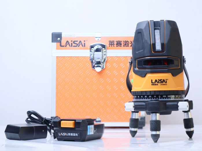 Máy cân mực laser 5 tia xanh Laisai LSG6860D