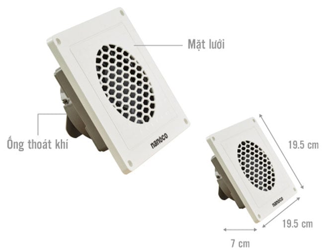 Quạt hút mini Nanoco NMV1421