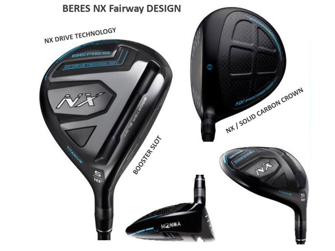 Gậy Fairway Wood Honma Beres NX