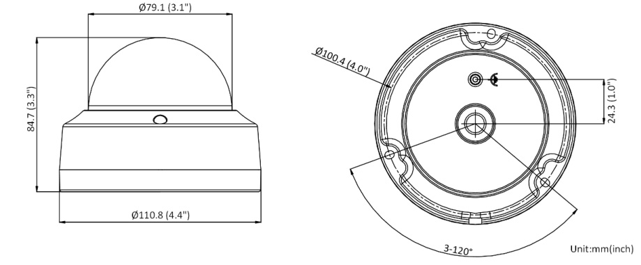 Camera IP Hikvision DS-2CD2121G0-I