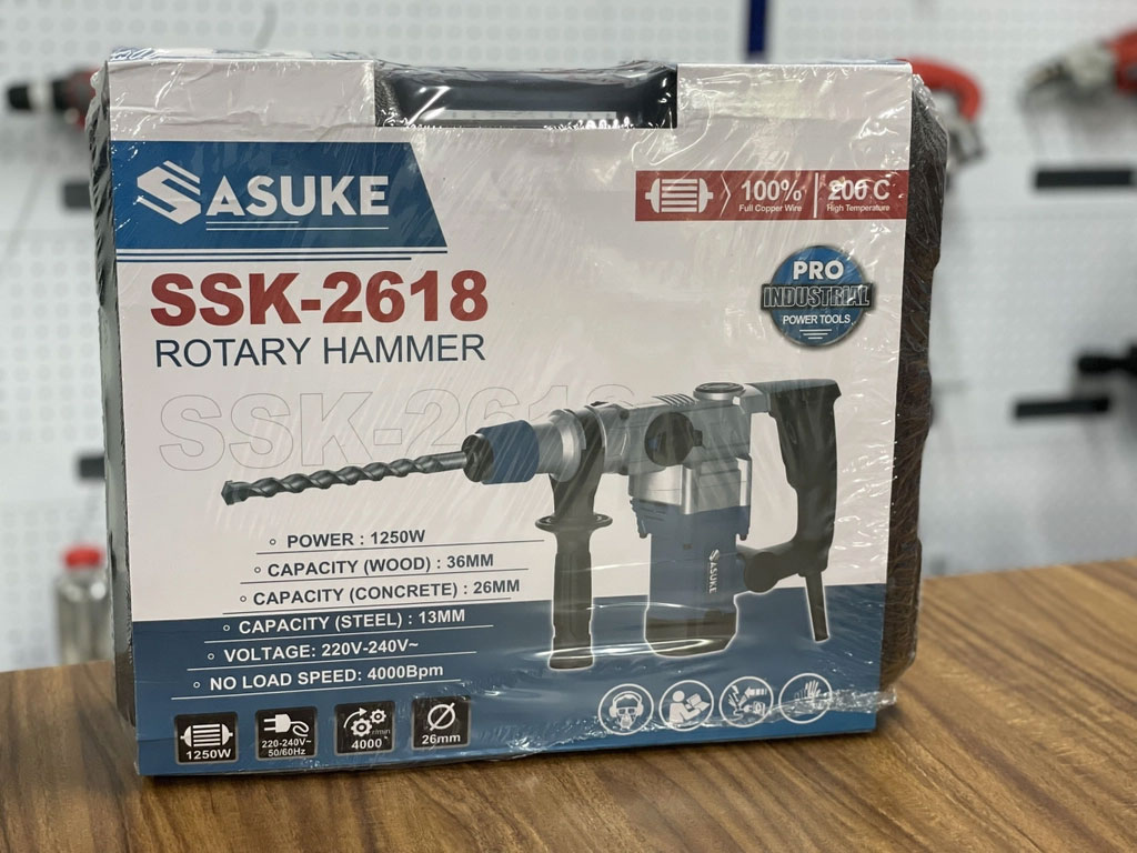 Máy khoan búa 2 chức năng Sasuke SSK-2618