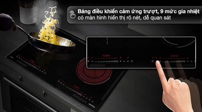 Hafele HC-H7321B có bảng điều khiển hiện đại