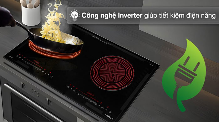 Hafele HC-H7321B có khả năng tiết kiệm điện năng nhờ công nghệ Inverter