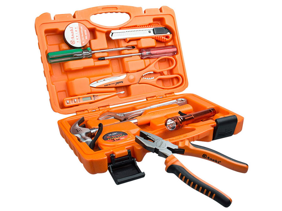 Bộ dụng cụ gia đình Asaki AK-9782 12 chi tiết