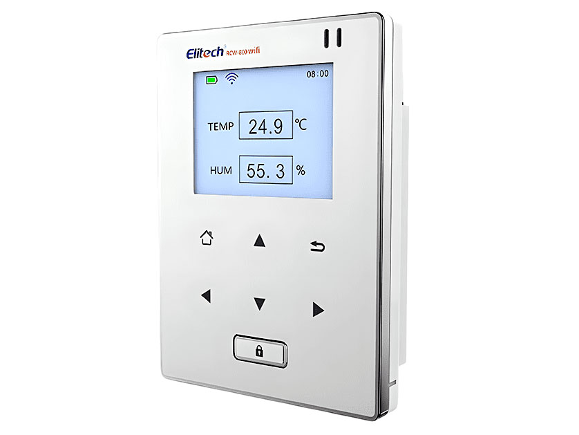 Nhiệt ẩm kế tự ghi Wifi Elitech RCW-800W