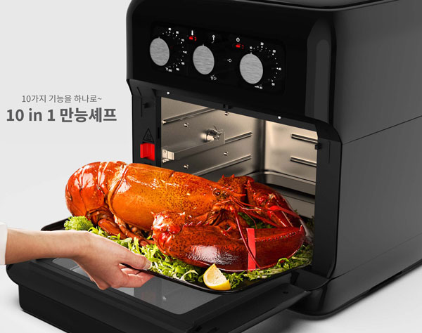 Nồi chiên không dầu Hawonkoo AFH-100 có dung tích lớn 10 lít