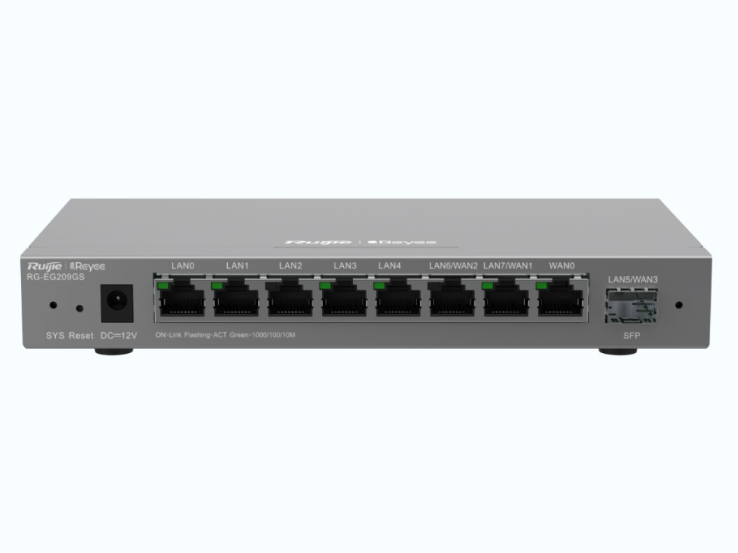 Bộ định tuyến Reyee 9 cổng Gigabit RG-EG209GS