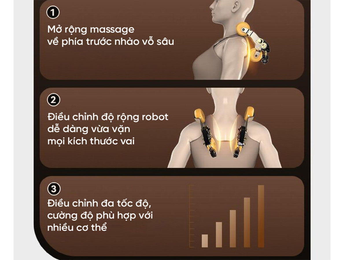 Ghế massage Queen Crown 