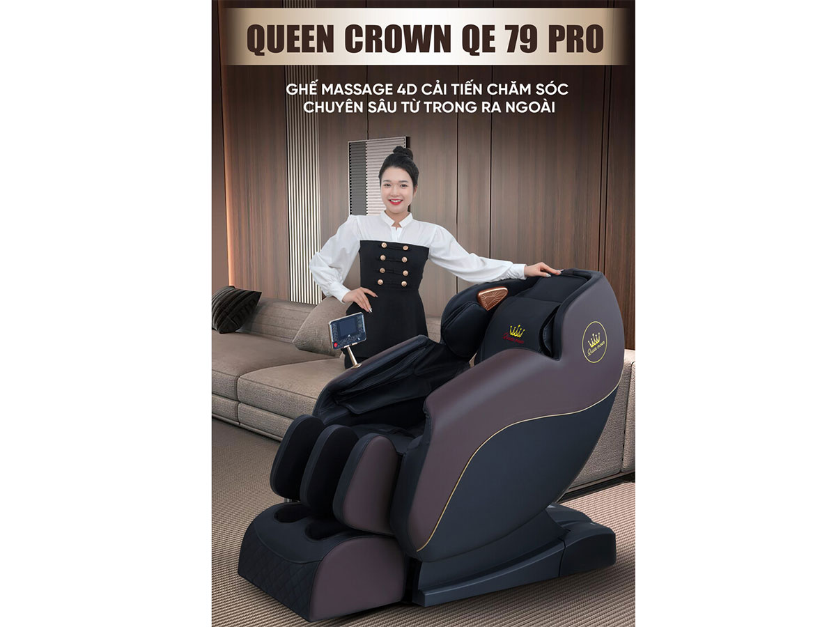 Ghế massage Queen Crown QE79 Pro