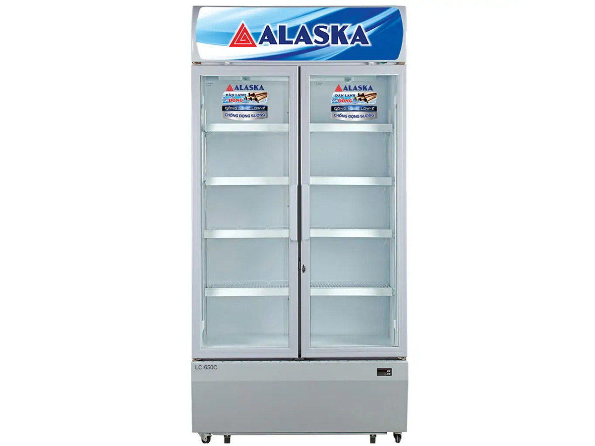 Tủ mát Alaska 2 cánh 600L LC-650C